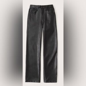 Abercrombie & Fitch Black Straight Leg Pants